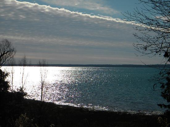 Bayview Lakefront Inn Saint Ignace Exteriér fotografie